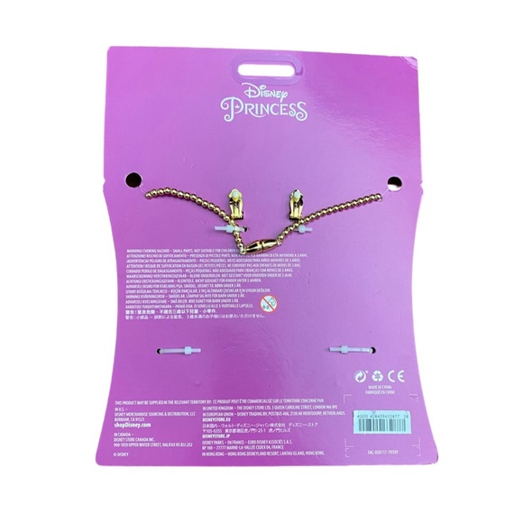 NWT Disney Princess Rapunzel Costume Jewelry Set - Picture 8 of 9